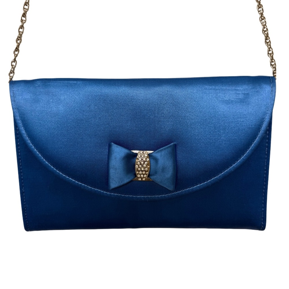 ELEGANT CLUTCH / SHOULDER BAG WITH CHAIN STRAP